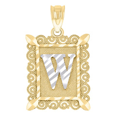 10kt Tri-Color Gold Unisex Cubic Zirconia Diamond-Cut Lady Of Guadalupe Religious Charm Pendant