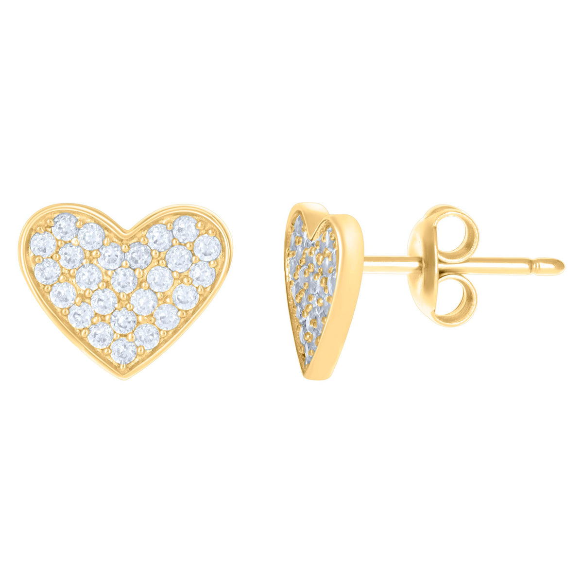 10kt Yellow Gold Womens Four Leaf Charm Pendant