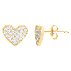 10kt Yellow Gold Womens Four Leaf Charm Pendant
