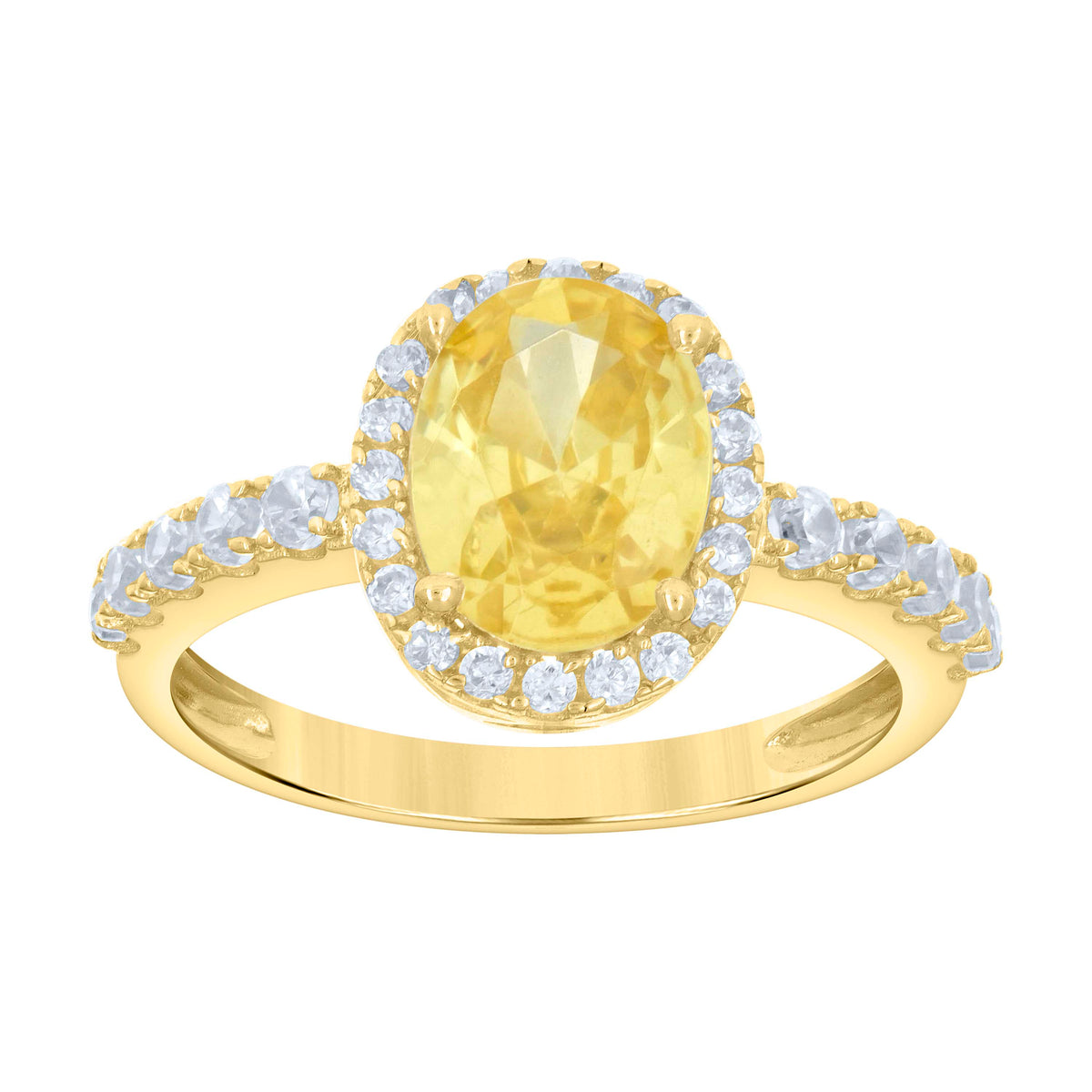 10kt Yellow Gold Womens Cubic-Zirconia Heart Charm Pendant