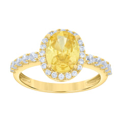 10kt Yellow Gold Womens Cubic-Zirconia Heart Charm Pendant