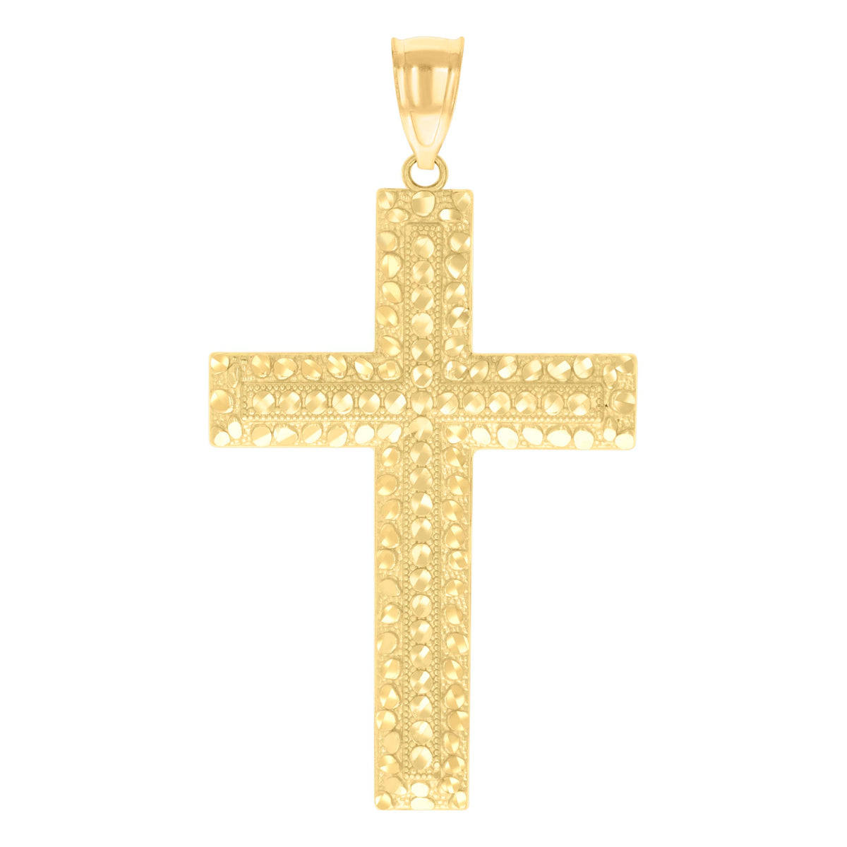 10kt Yellow Gold Womens Cubic-Zirconia Square Fashion Stud Earrings