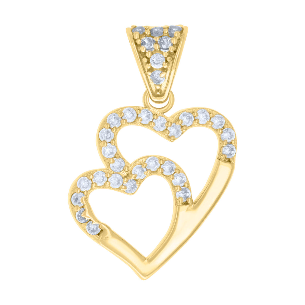 10kt Yellow Gold Womens Diamond-Cut Textured Heart Initial Letter H Band Ring