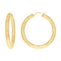 10Kt Yellow Gold Womens Link Bracelet Size 8 Inches