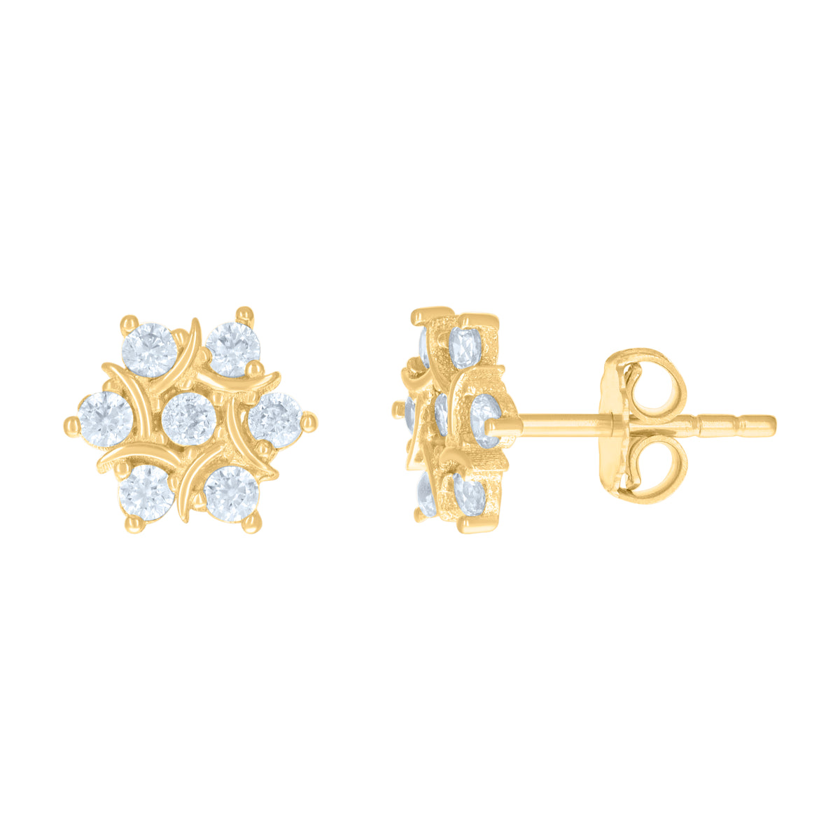 10kt Yellow Gold Womens No.1 Wife Letters & Words Charm Pendant