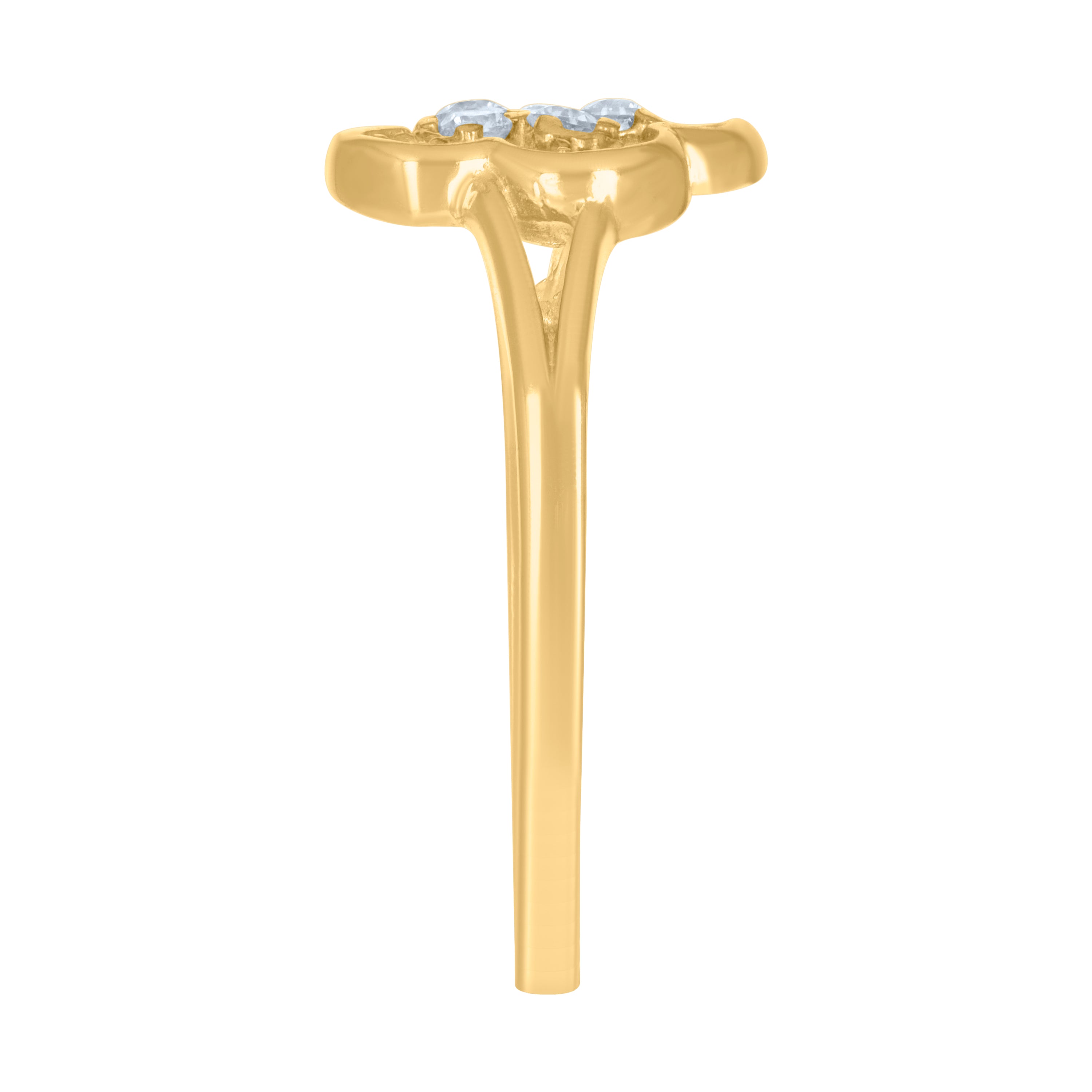 10kt Two-Tone Gold Womens Textured Mom Heart Charm Pendant