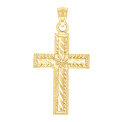 10kt Two-tone Gold Unisex Initial Alphabet L Ring