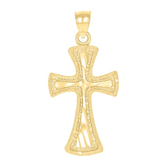 10kt Two-tone Gold Unisex Initial Alphabet F Ring