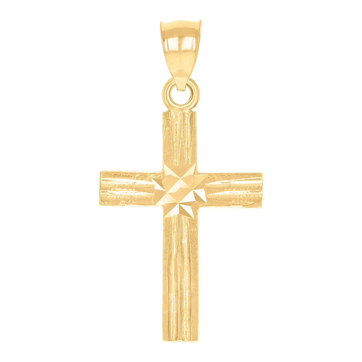 10Kt Two-Tone Gold Unisex Initial Alphabet N Ring