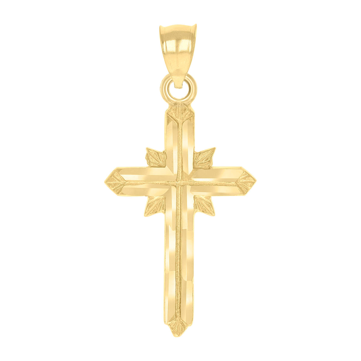 10kt Two-tone Gold Unisex Initial Alphabet T Ring