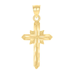 10kt Two-tone Gold Unisex Initial Alphabet T Ring