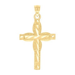 10kt Two-tone Gold Unisex Initial Alphabet I Ring