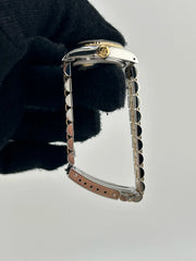 Rolex Datejust Lady Champagne Stick Dial on 2 Tone Jubilee D Link Bracelet Ref. 69173 1987