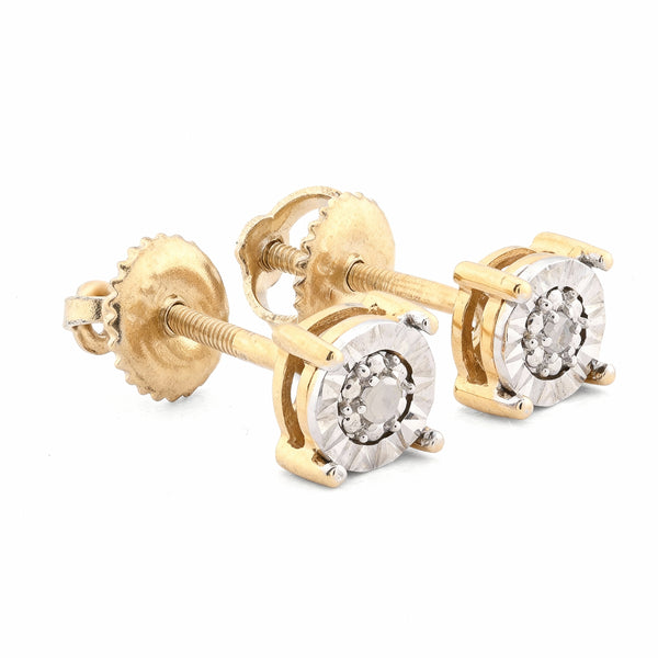 Natural Diamond Earrings 0.15ctw