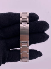 Rolex Oyster Perpetual Date Silver Stick Dial on Oyster Steel Bracelet Ref. 1500 1966