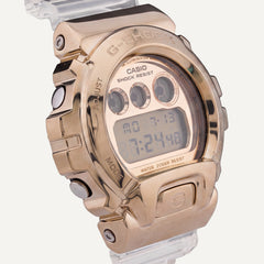 Casio G-Shock GM-6900SG Gold Face Clear Band Digital Men's Watch