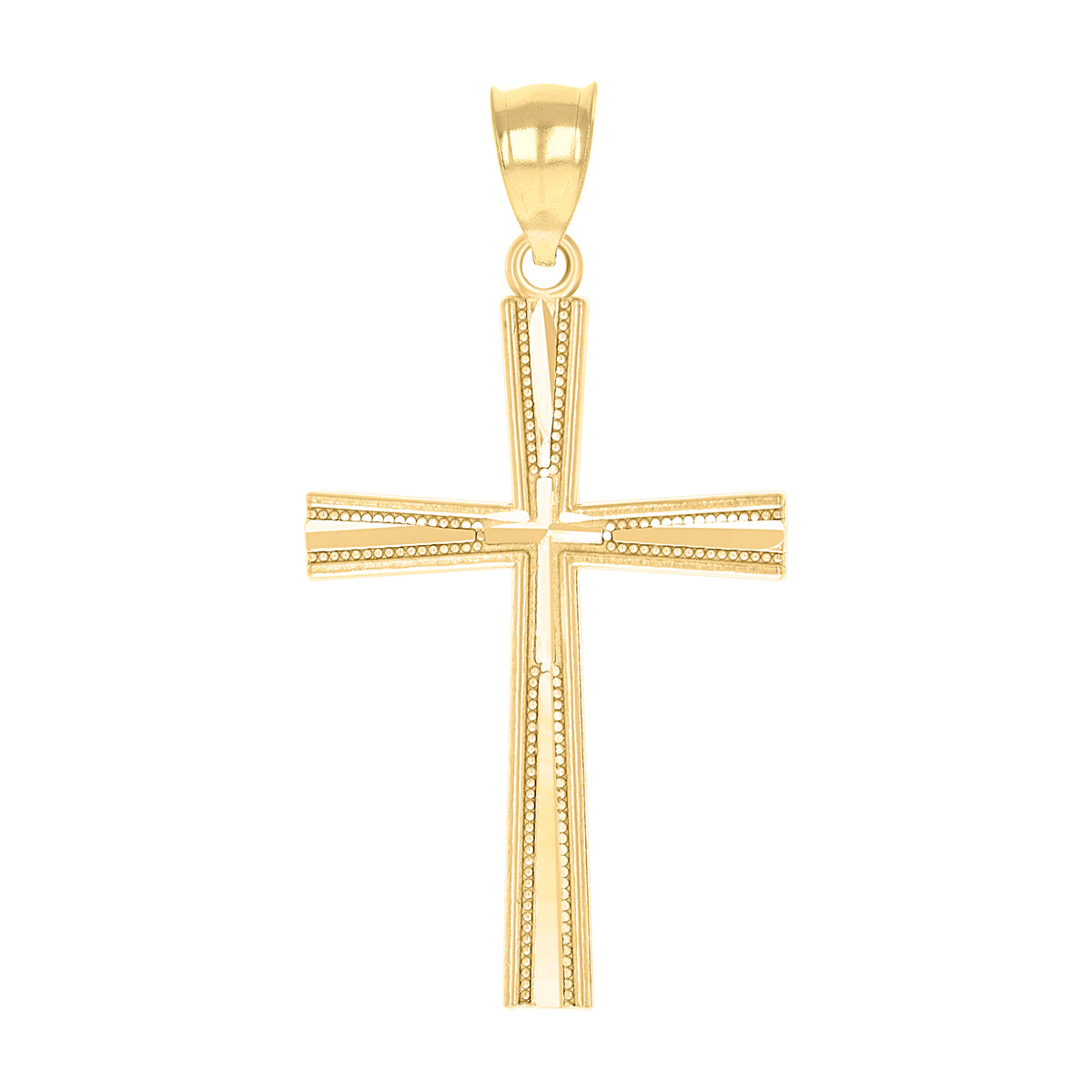 10kt Two-Tone Gold Unisex Lady Of Guadalupe Religious Charm Pendant