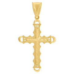 10kt Two-Tone Gold Unisex Lady Of Guadalupe Religious Charm Pendant