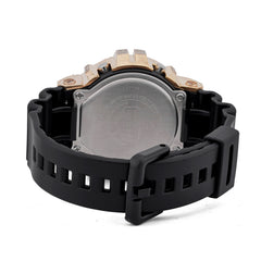 Casio G-Shock DW-6900 4.6 CT Natural Diamond Yellow Iced Out Black Watch