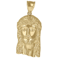 10kt Yellow Gold Mens Fashion Marijuana Leaf Charm Pendant