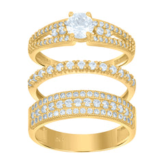 10kt Two-Tone Gold Mens Diamond-Cut Textured Initial Letter P Band Ring