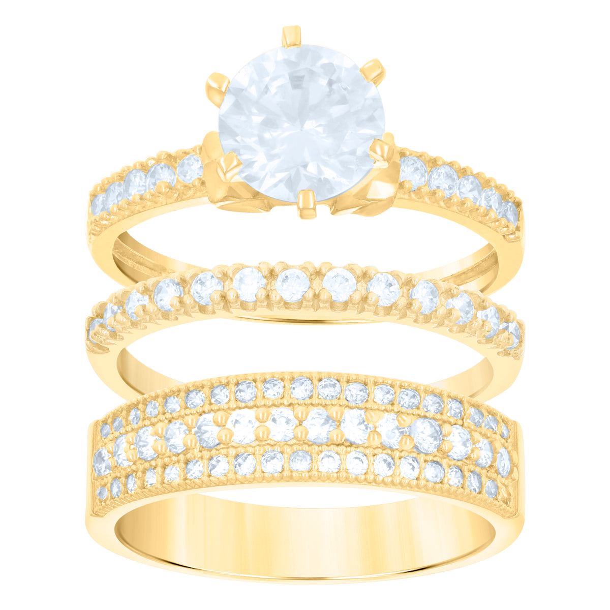 10kt Two-Tone Gold Mens Diamond-Cut Textured Initial Letter O Band Ring