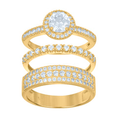 10kt Two-Tone Gold Mens Diamond-Cut Textured Initial Letter S Band Ring