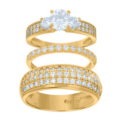 10kt Two-Tone Gold Mens Diamond-Cut Textured Initial Letter T Band Ring