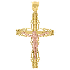10kt Yellow Gold Womens Praying Hands Symbol Religious Ring