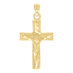 10kt Two-Tone Gold Womens Cubic-Zirconia Celestial Stars Heart Charm Pendant