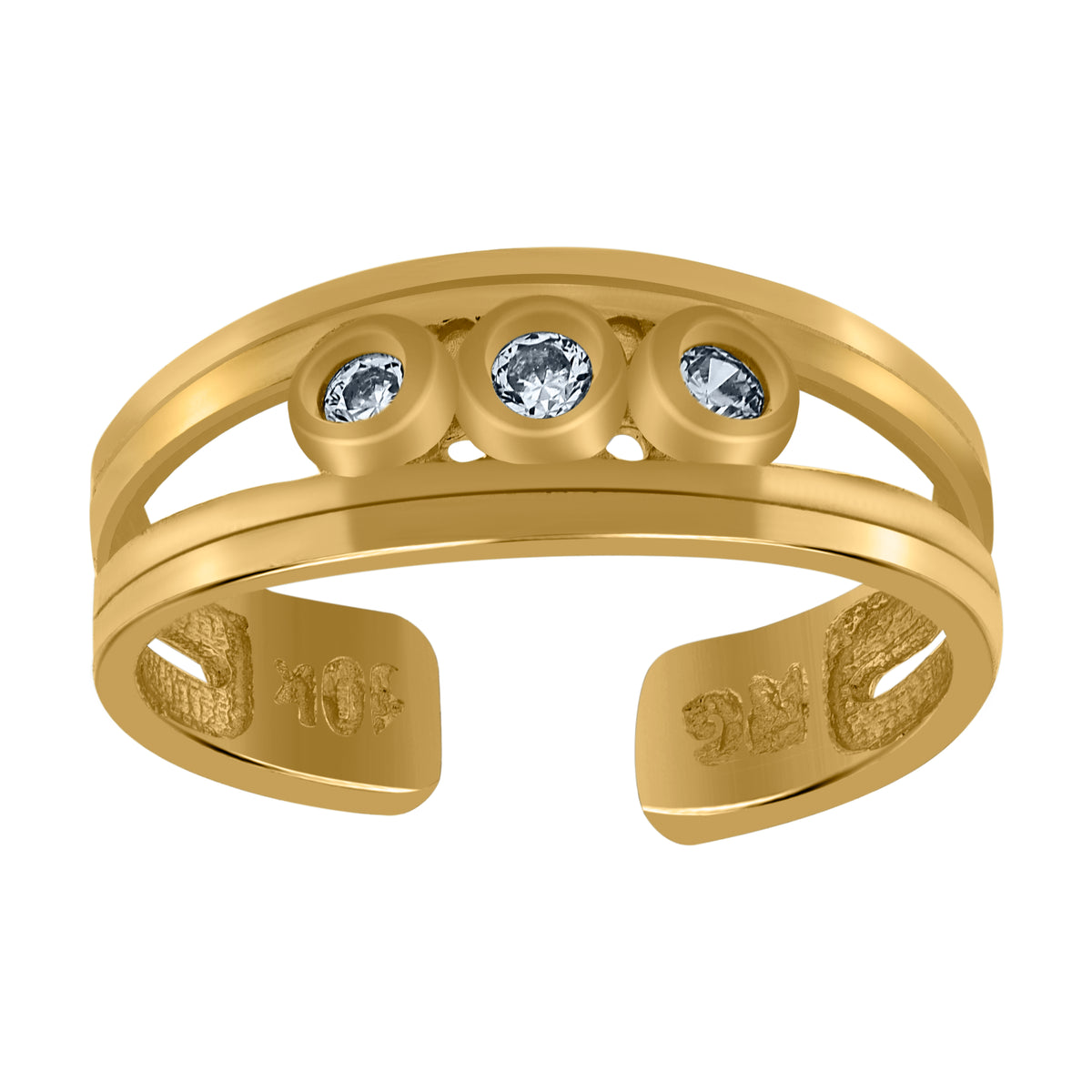 10kt Yellow Gold Diamond-Cut Unisex Special Friend Letter & Words Charm Pendant