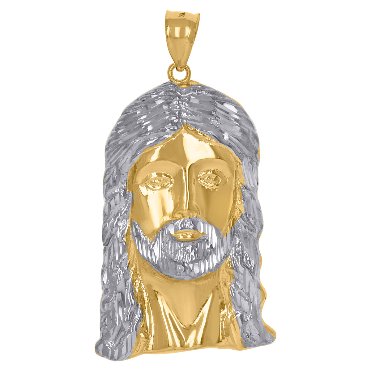 10kt Yellow Gold Mens Fashion Marijuana Leaf Charm Pendant