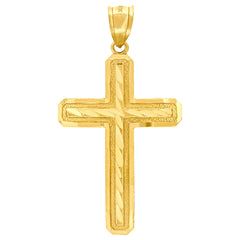 10kt Two-tone Gold Womens BELIEVE IN HEART Charm Pendant