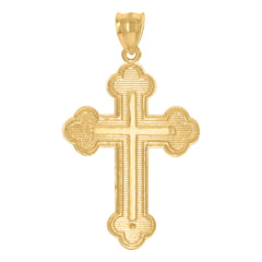 10kt Two-Tone Gold Cubic Zirconia Star Of David Religious Charm Pendant