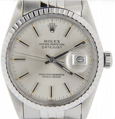 Rolex Datejust Silver Stick Dial on Jubilee Ref. 1603 1975