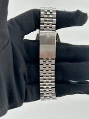 Rolex Datejust Silver Stick Dial on Jubilee D Link Bracelet Ref. 16220 1992