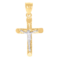 10kt Two-tone Gold His & Hers Cubic-Zirconia Trio Ring Set