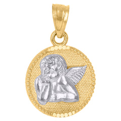 10kt Yellow Gold Mens Last Supper Religious Charm Pendant
