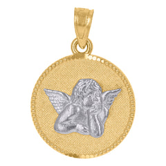 10kt Yellow Gold Mens Last Supper Religious Charm Pendant