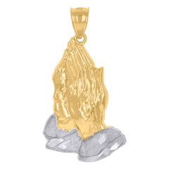 10kt Two-Tone Gold Mens Women Textured Last Supper Religious Charm Pendant