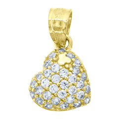 10kt Yellow Gold Mens Nefertiti Egyptian Charm Pendant