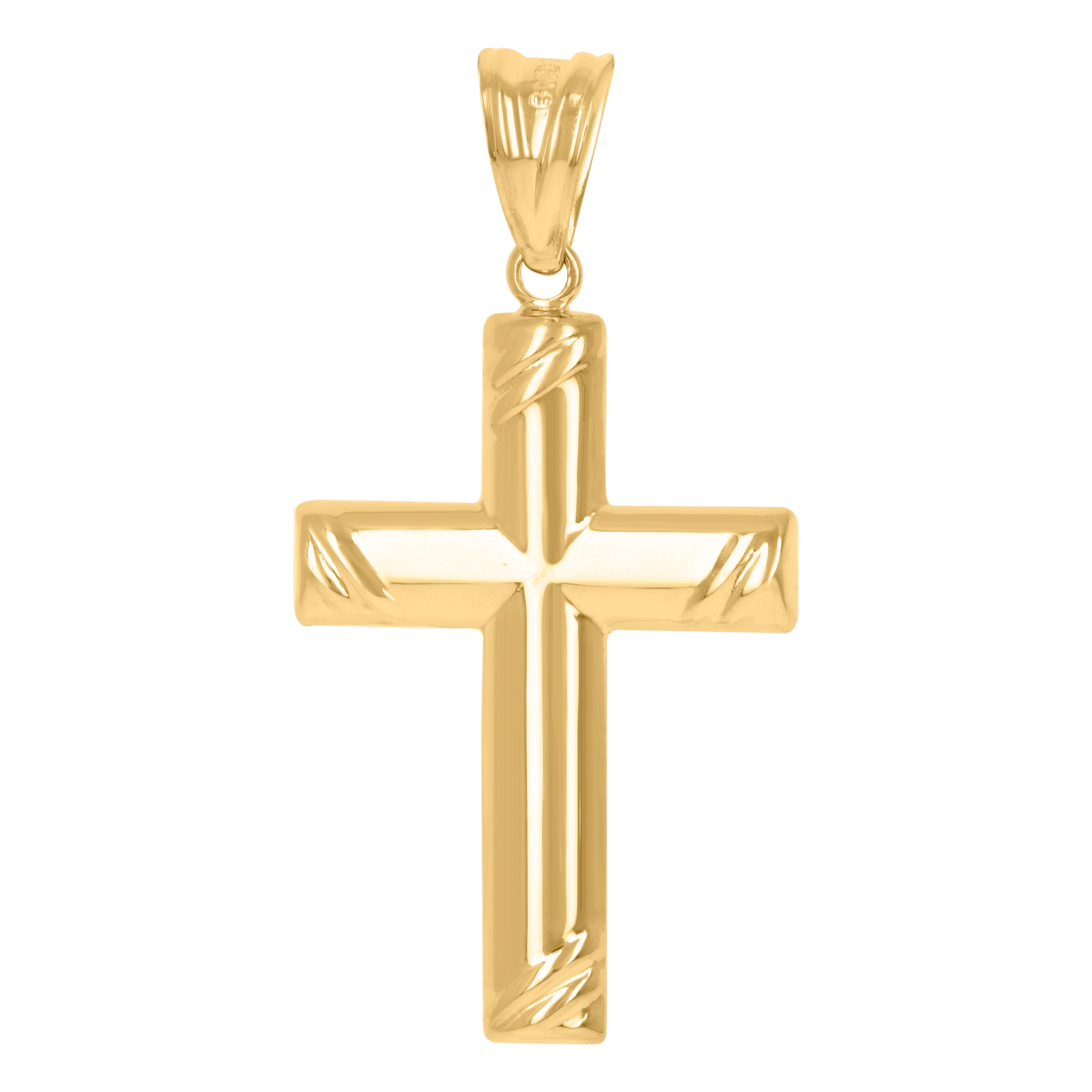 10kt Two-tone Gold His & Hers Cubic-Zirconia Greek Key Trio Ring Set