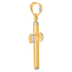 10kt Two-tone Gold His & Hers Cubic-Zirconia Trio Ring Set