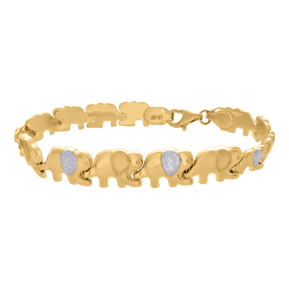 10kt Two-Tone Gold Womens Baguette Cubic-Zirconia Textured Twisted Hoops Huggies Earrings