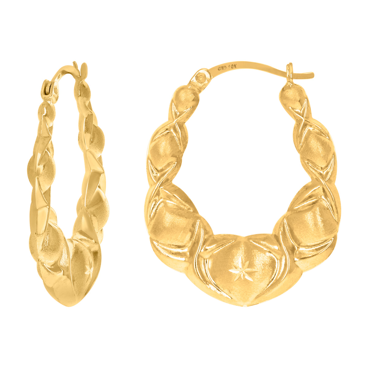 10kt Yellow Gold Mens Cubic-Zirconia Crown Fashion Charm Pendant