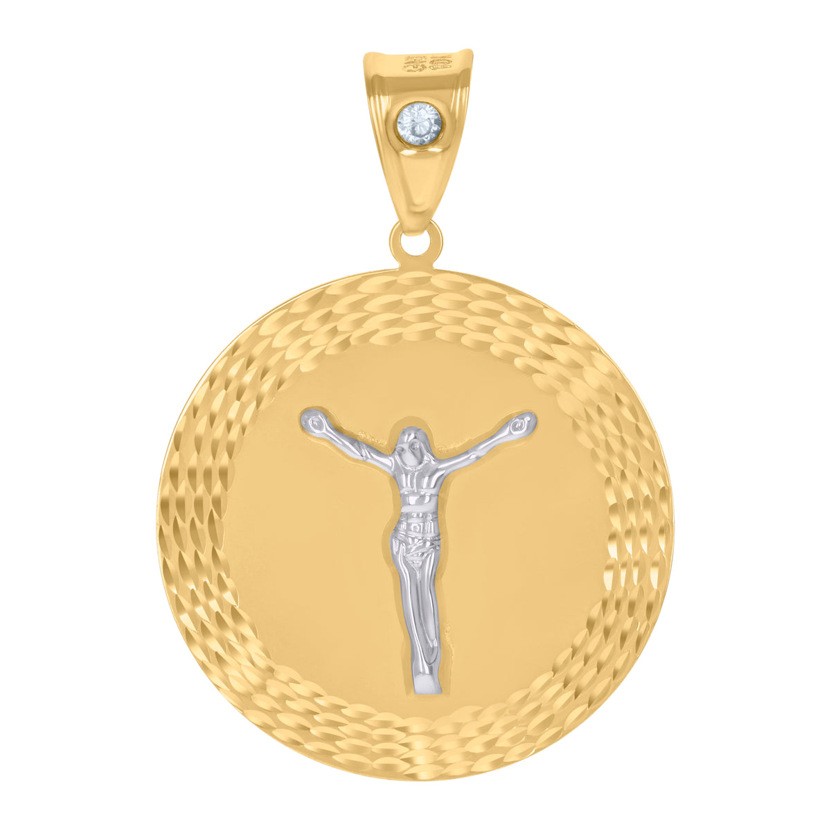 10kt Yellow Gold Mens Fashion Marijuana Leaf Charm Pendant
