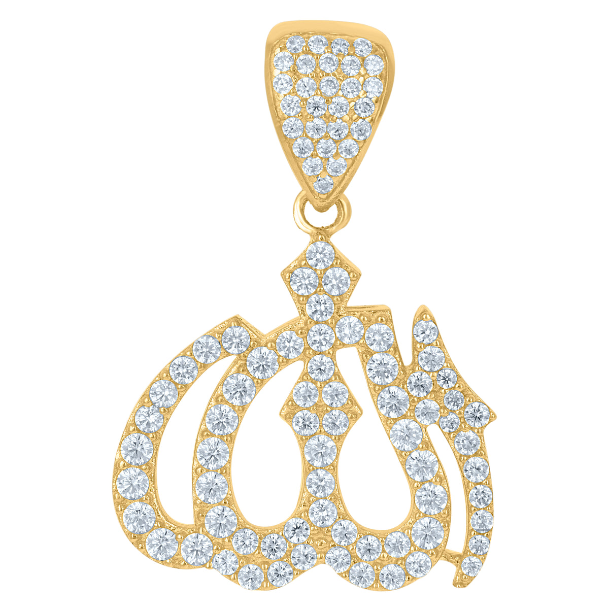 10kt Yellow Gold Mens Angel Religious Charm Pendant