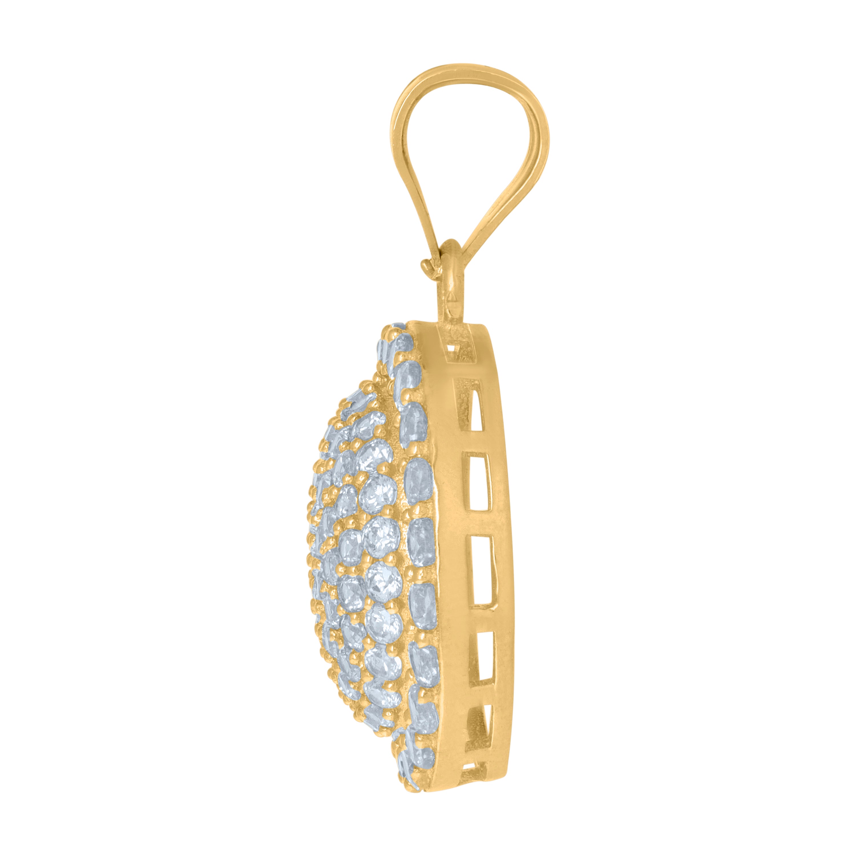 10kt Two-Tone Gold Unisex Diamond-Cut Textured Initial Letter Y Band Ring