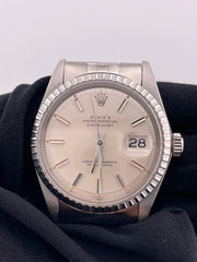 Rolex Datejust Silver Stick Dial on Jubilee Ref. 1603 1975