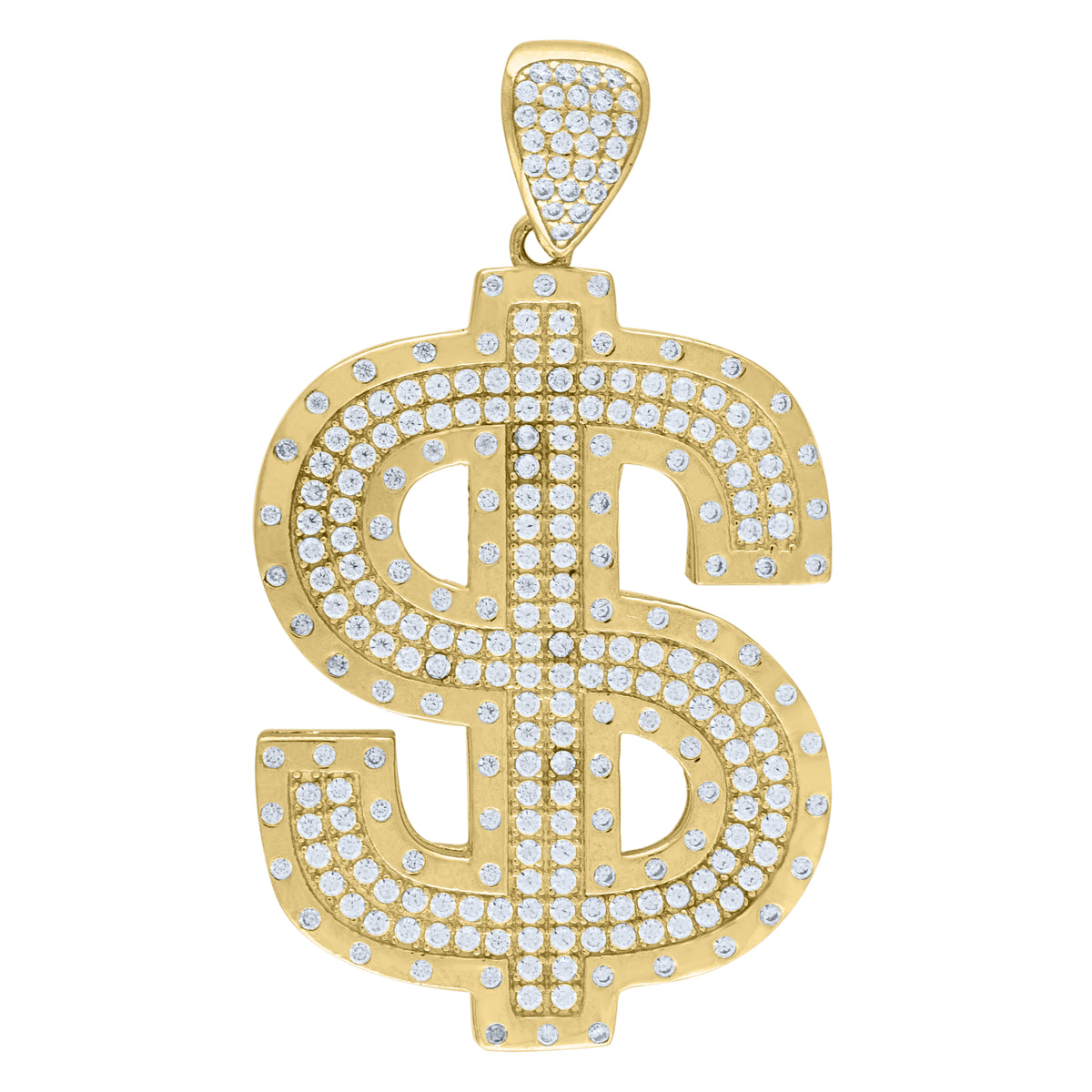 10kt Two-tone Gold Unisex Cubic-Zirconia Greek Key Border Oval Medallion Guadalupe Religious Charm Pendant
